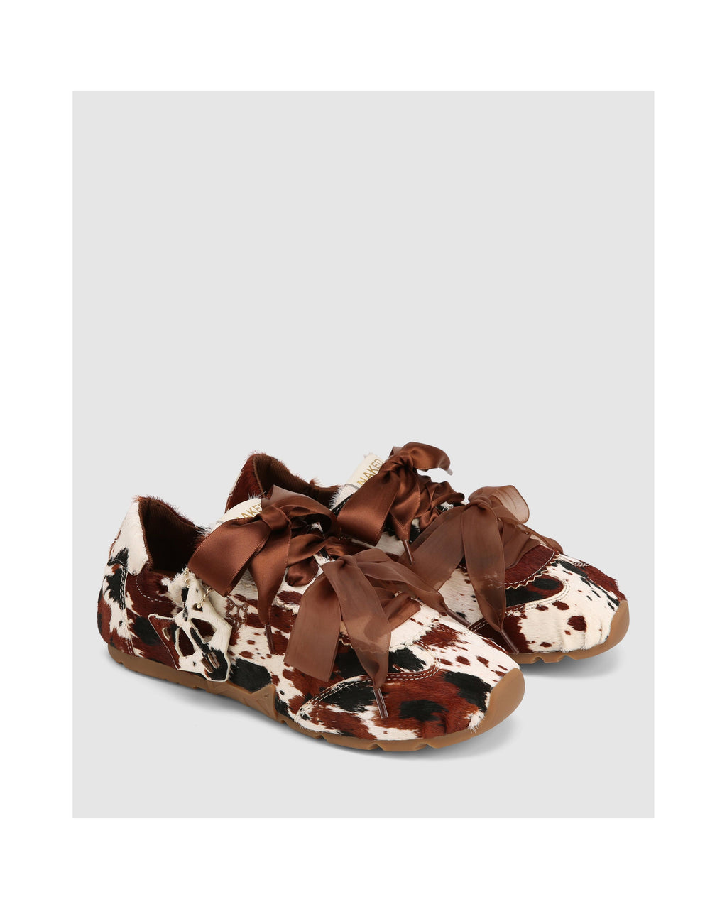 Baskets Adorable - Imprimé Vache - Femme