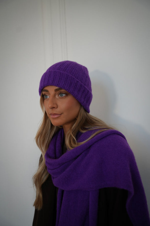 Bonnet Doux Isma - Violet