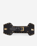 The Kooples - Ceinture En Cuir - Noir - Femme