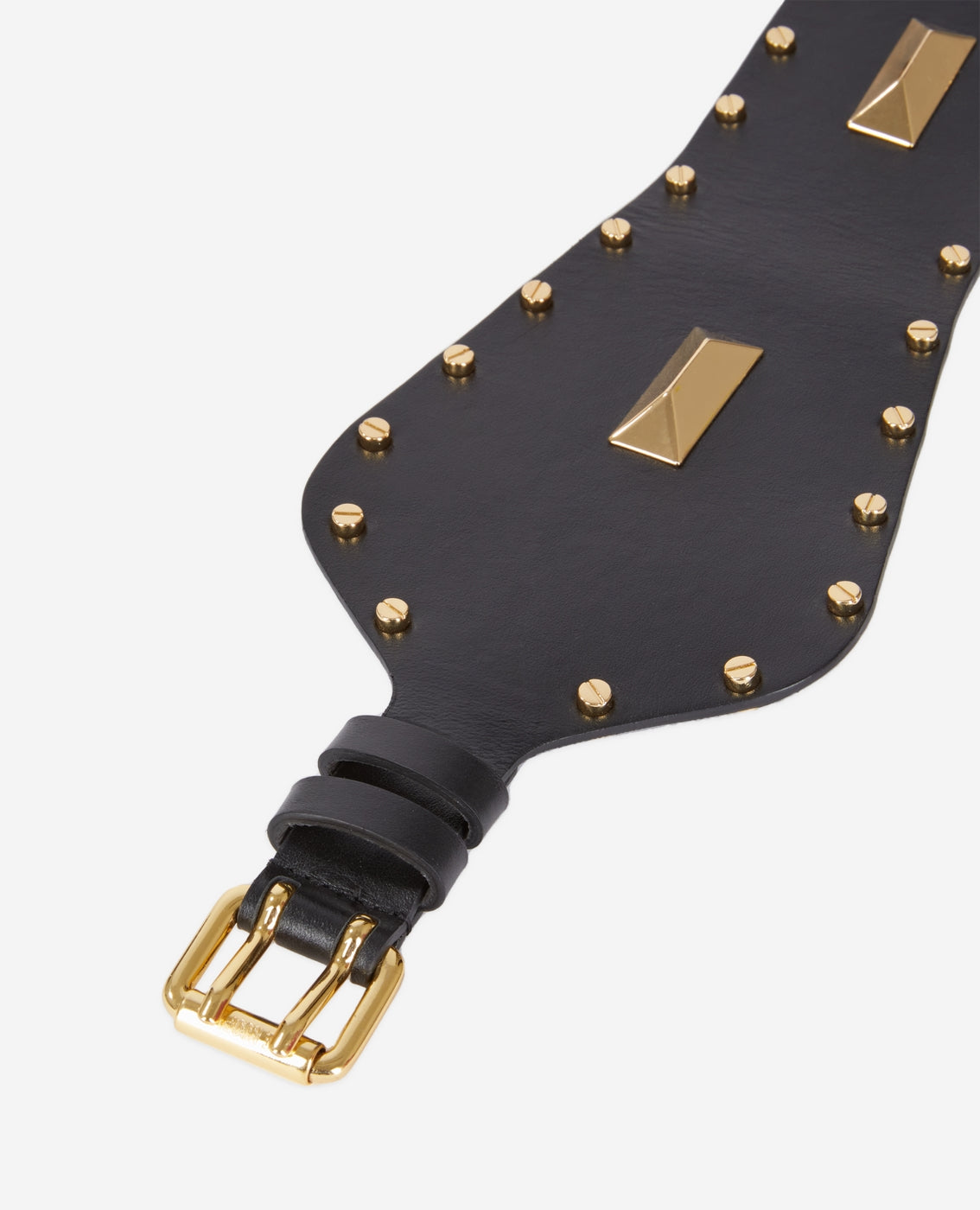 The Kooples - Ceinture En Cuir - Noir - Femme