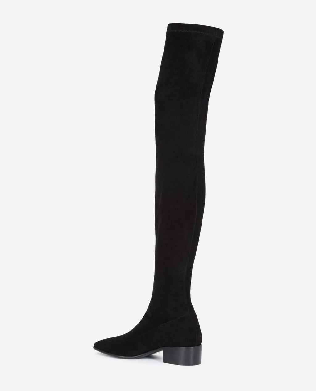 The Kooples - Cuissardes En Nubuck - Noir - Femme