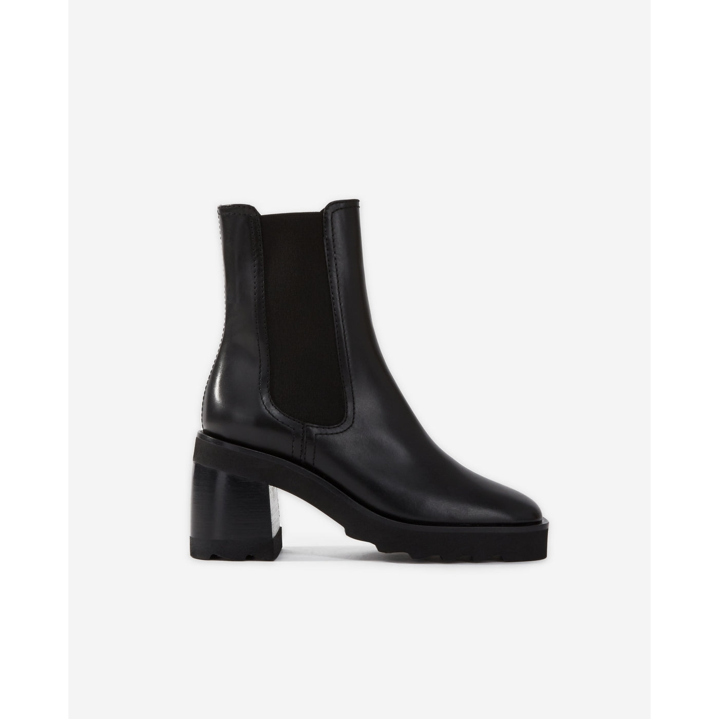 The Kooples - Bottines Chelsea En Cuir A Talon Haut - Femme