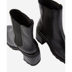 The Kooples - Bottines Chelsea En Cuir A Talon Haut - Femme