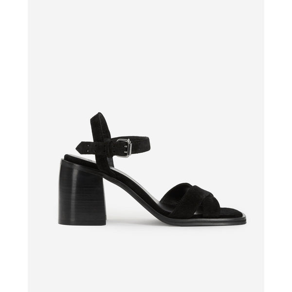 The Kooples - Sandales En Nubuck - Noir - Femme