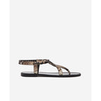 The Kooples - Sandales En Cuir - Beige - Femme
