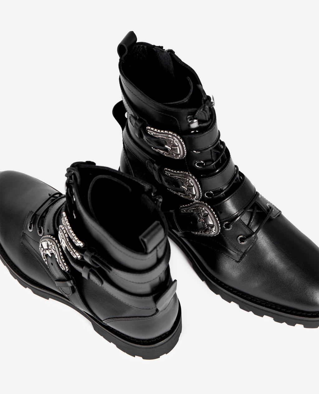 The Kooples - Bottes Rangers Avec Triple Sangles