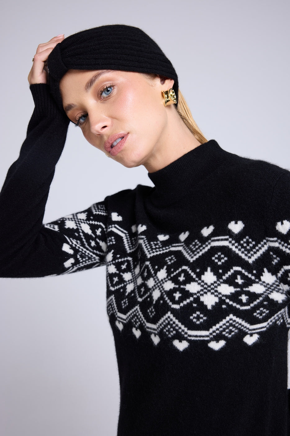 Agata Headband - Black