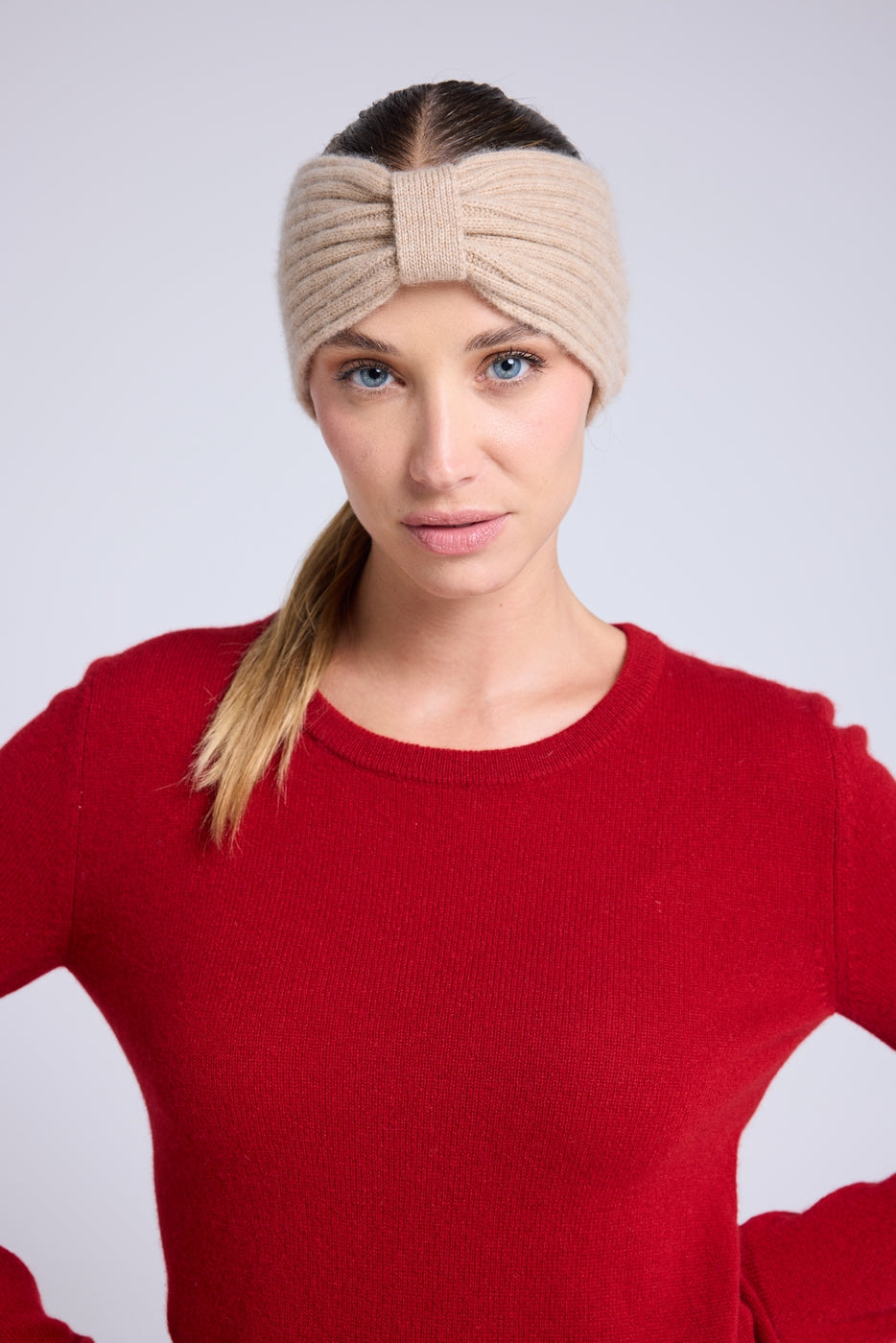 Agata Headband - Cream Beige