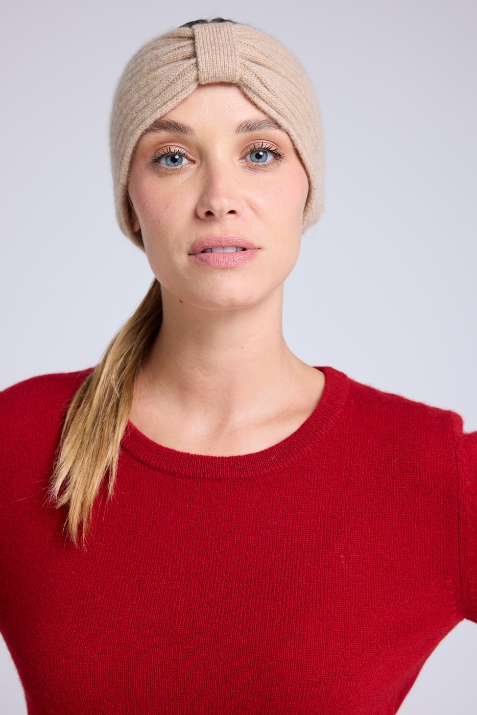 Agata Headband - Cream Beige