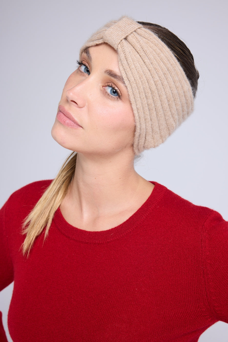 Agata Headband - Cream Beige