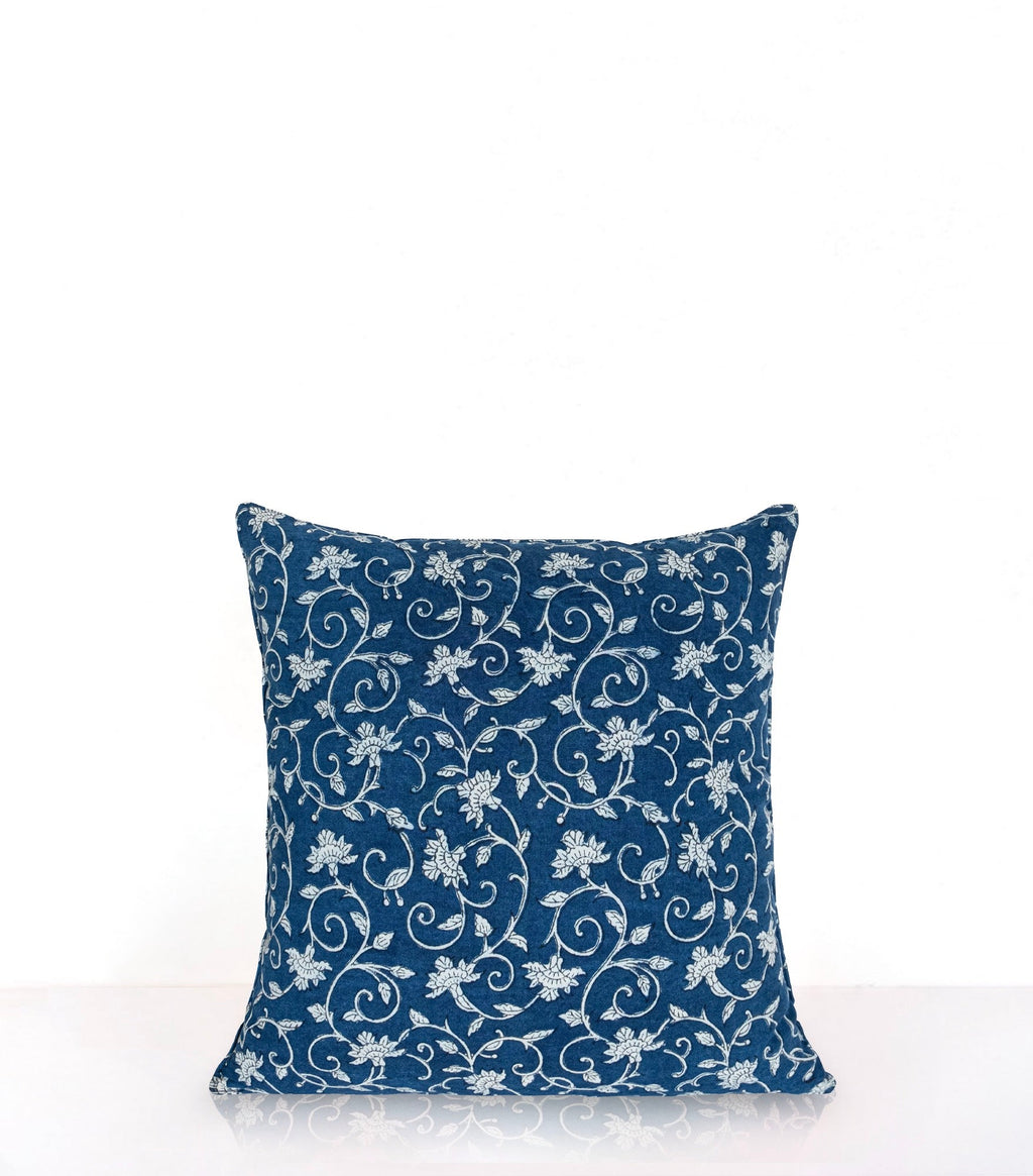 Housse De Coussin Agra - Bleu