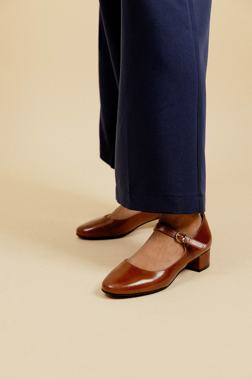 Dorie Ballet Flats - Smooth Cognac