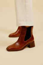 Botines Helena - Coñac