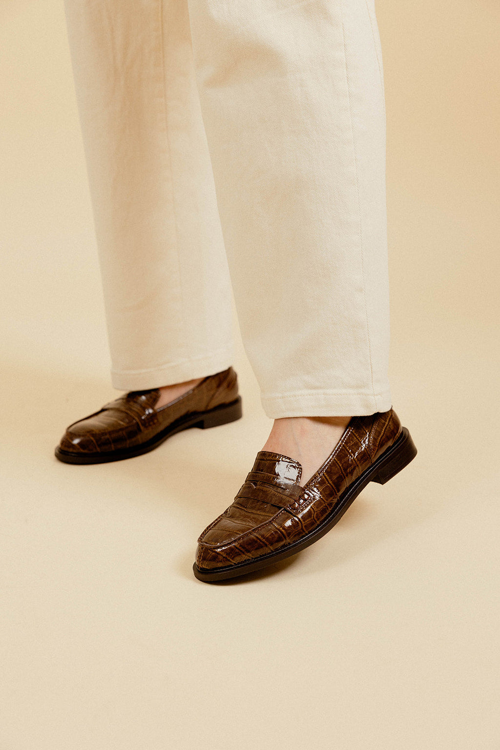 Mocassins Ixia - Camel