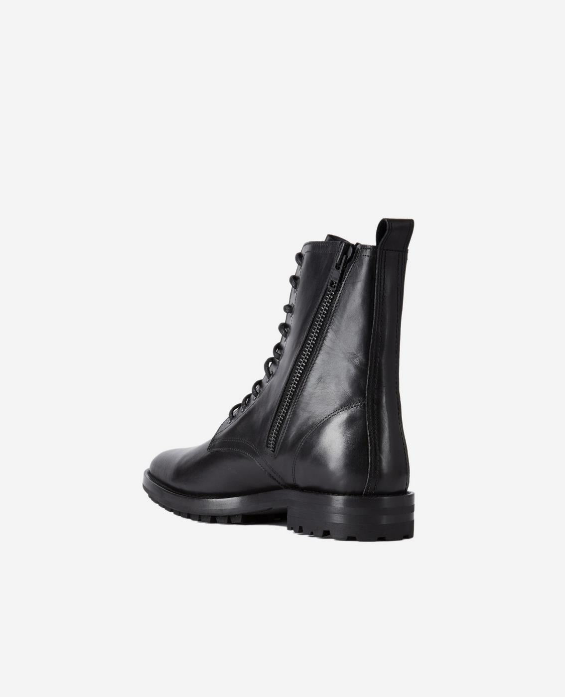 The Kooples - Ranger Boots With Side Zip - Black - Men