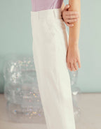 Pantalon Cargo Aimy - White - Femme