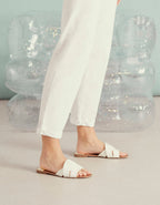 Pantalon Cargo Aimy - White - Femme