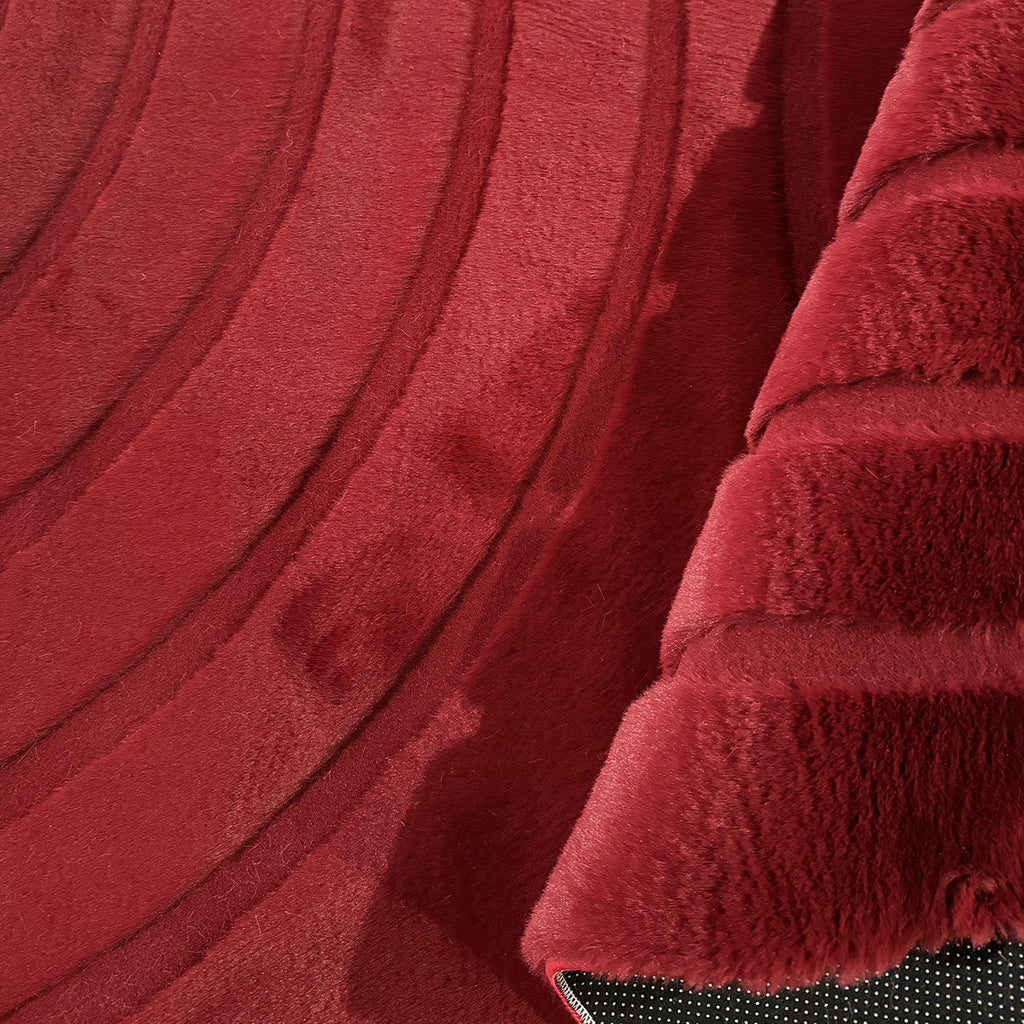 Alaska - Alfombra Interior - Poliéster - Rojo