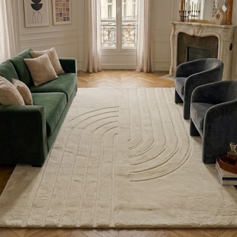 Alaska - Tapis D'Intérieur - Polyester - Beige