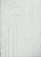Alaska - Alfombra Interior - Poliéster - Blanco