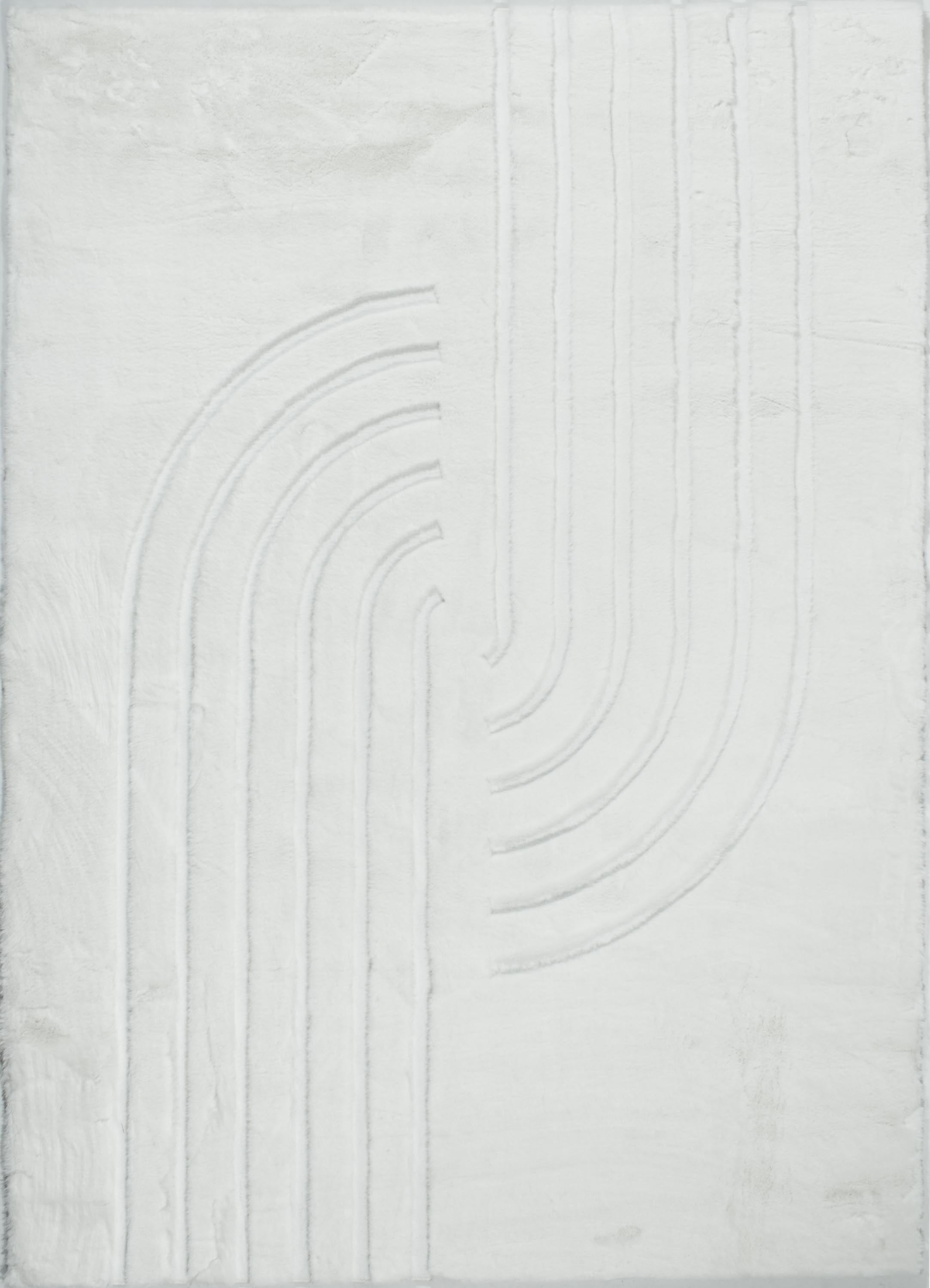 Alaska - Alfombra Interior - Poliéster - Blanco