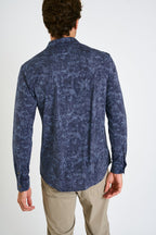 Chemise - Alain Olbia - Bleu