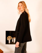 Blazer Albert - En Crepe Noir