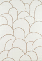 Alena - Alfombra Interior - Poliéster - Crema
