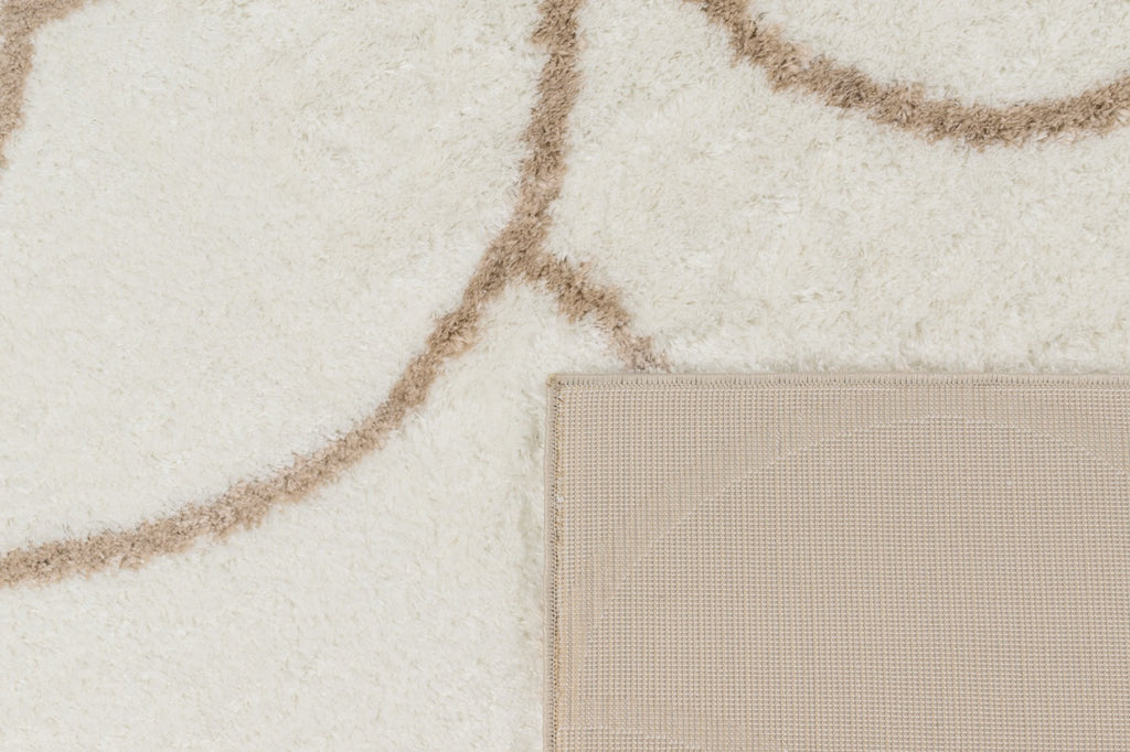 Alena - Alfombra Interior - Poliéster - Crema