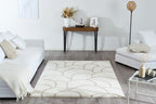 Alena - Alfombra Interior - Poliéster - Crema