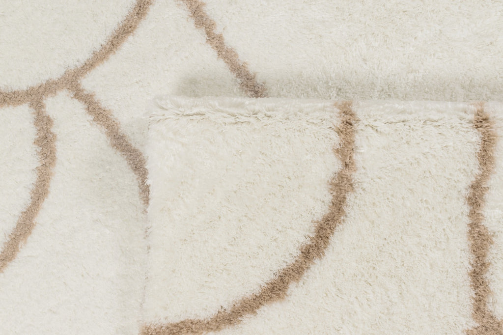 Alena - Alfombra Interior - Poliéster - Crema