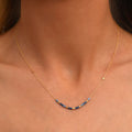 Collier Alexandra Bleu