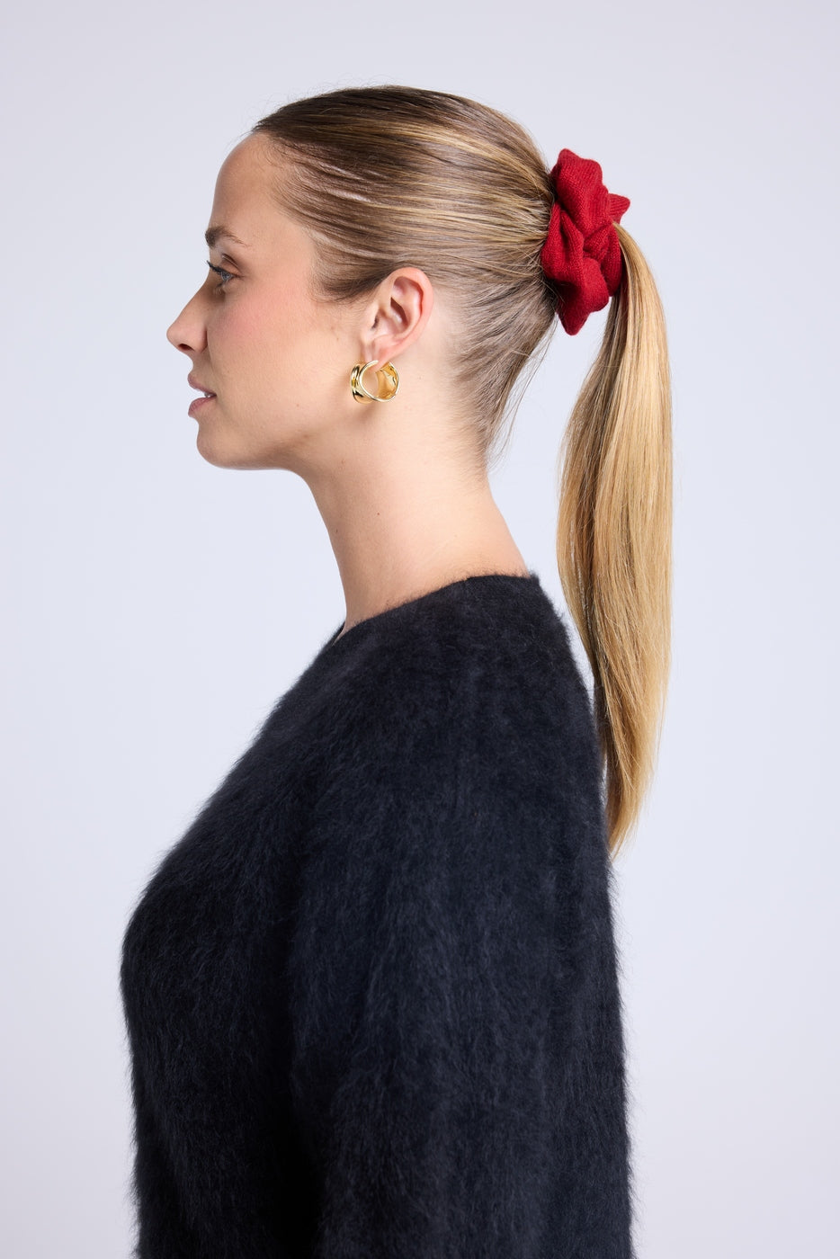 Chouchou Cheveux Alexia - Rouge