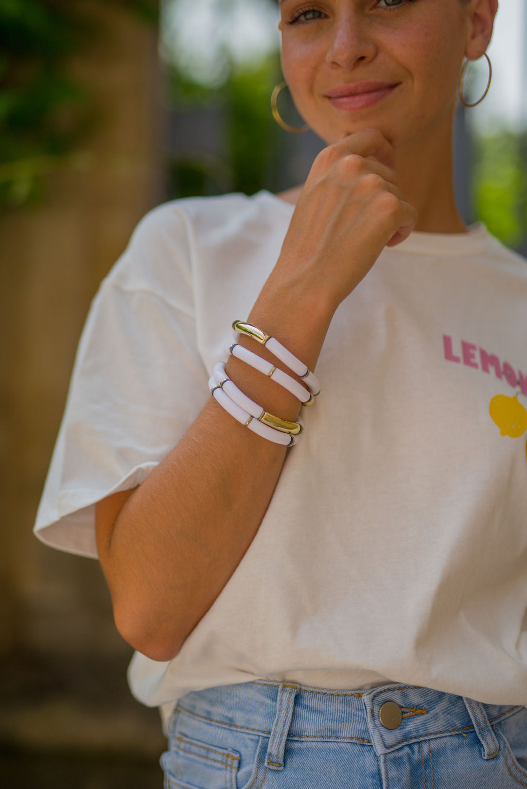 Pulsera Tyla Blanca