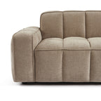 Alistair - Canapé 2 Places - Tissu Chenille - Beige