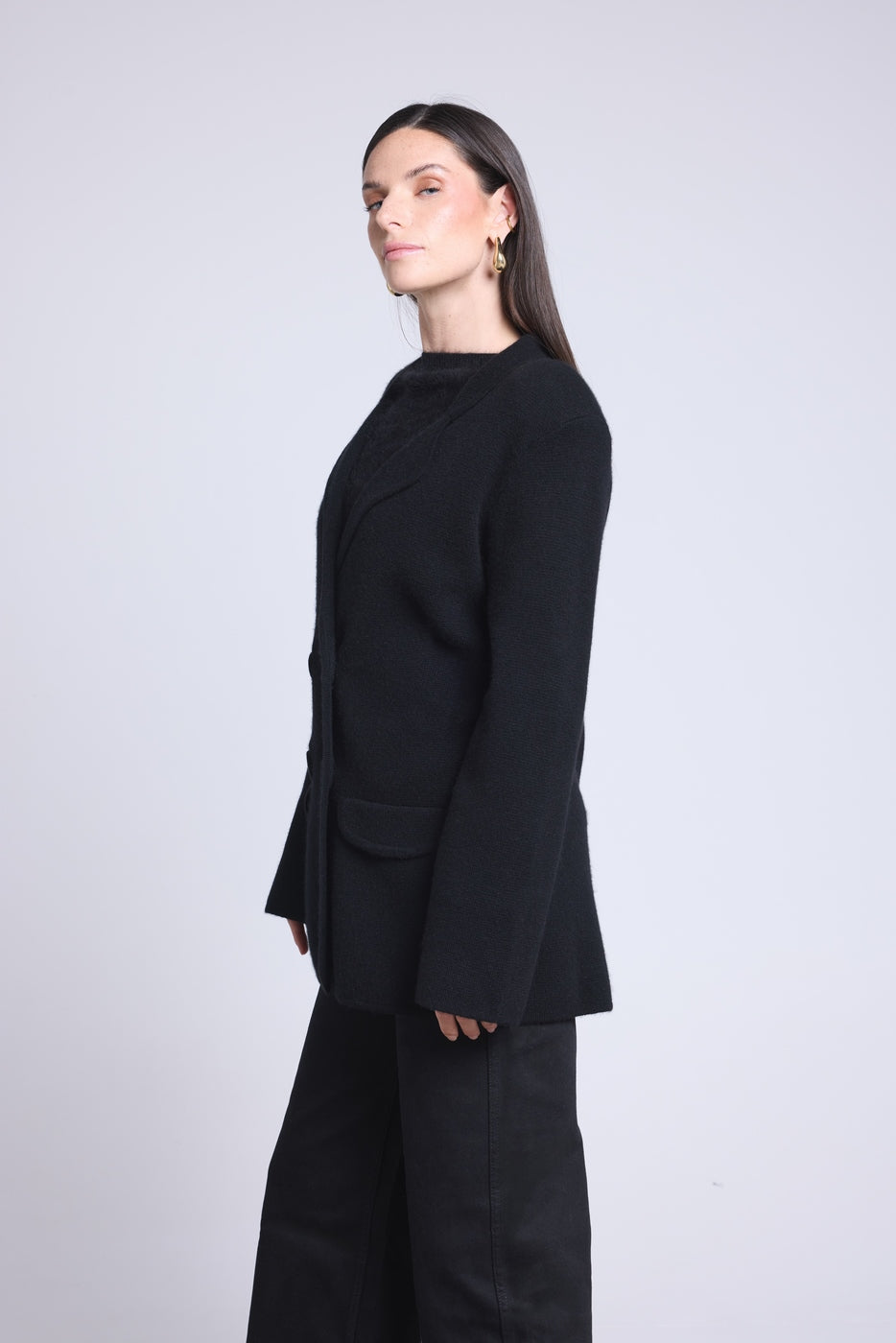 Chaqueta sastre Alix - Negro - Mujer
