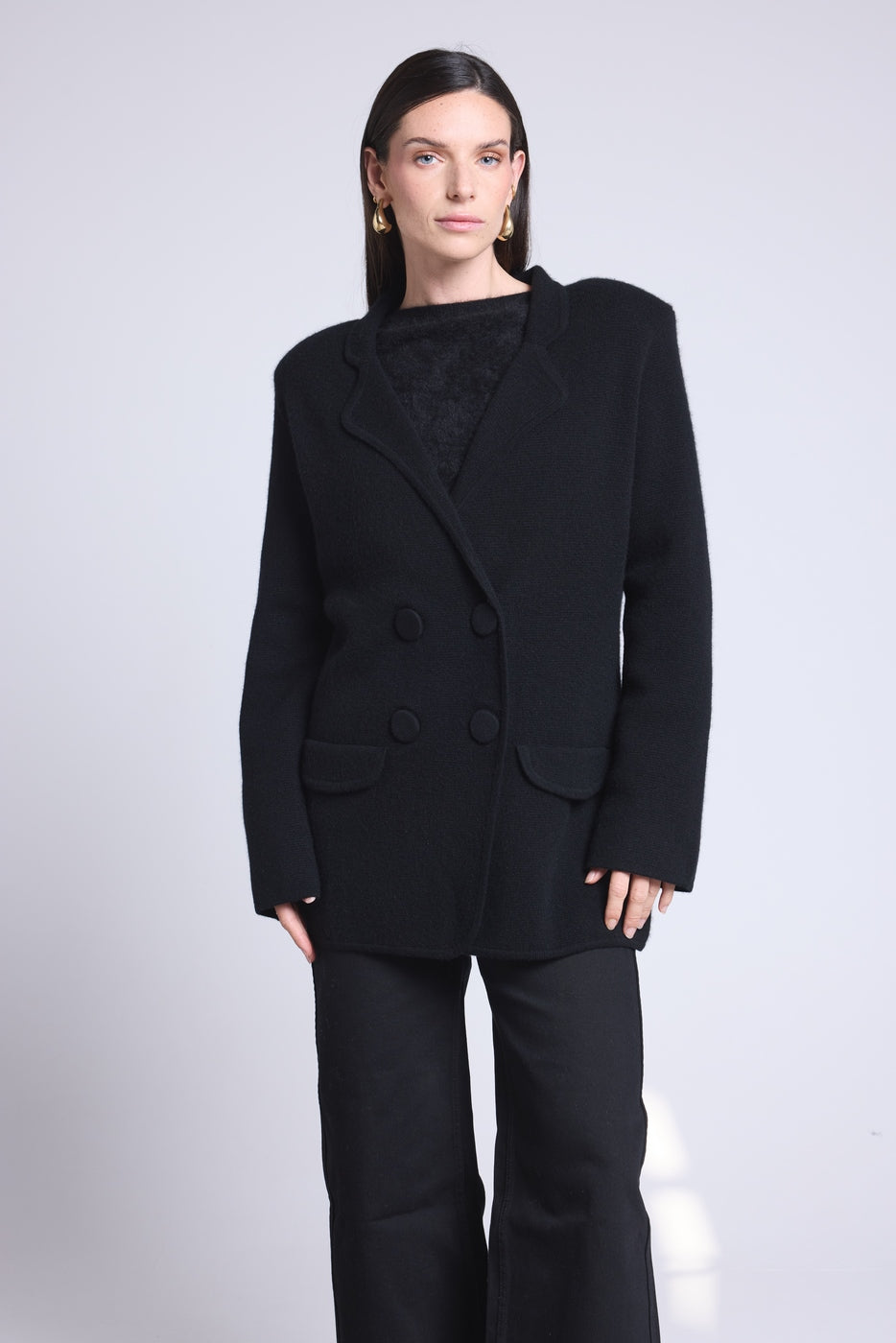 Chaqueta sastre Alix - Negro - Mujer
