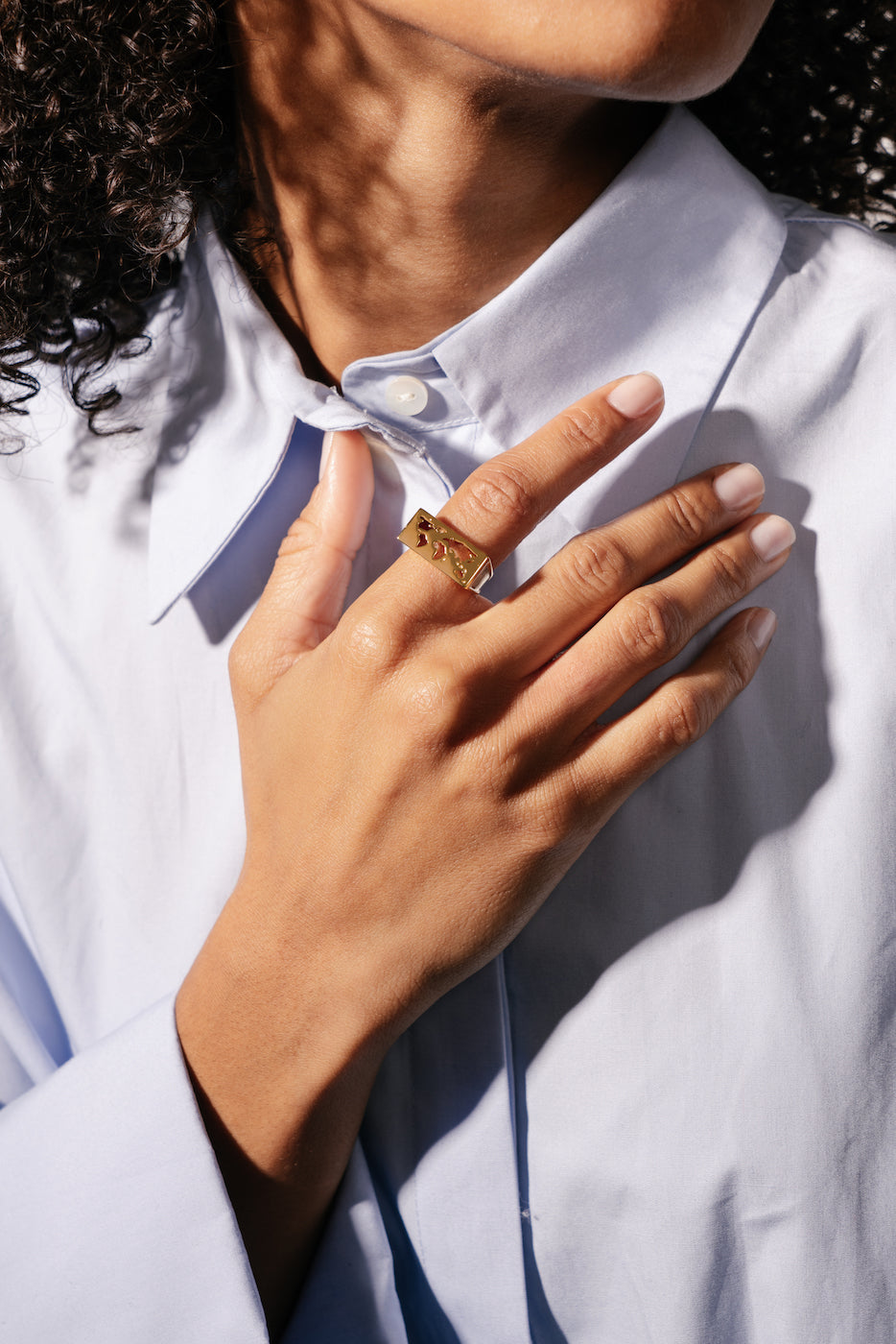 Bague Thelma - Doré