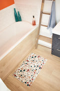 Almafie - Alfombra de Baño Interior - Poliéster Estampado - Multicolor