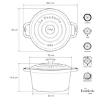 Cocotte Ronde - Crème