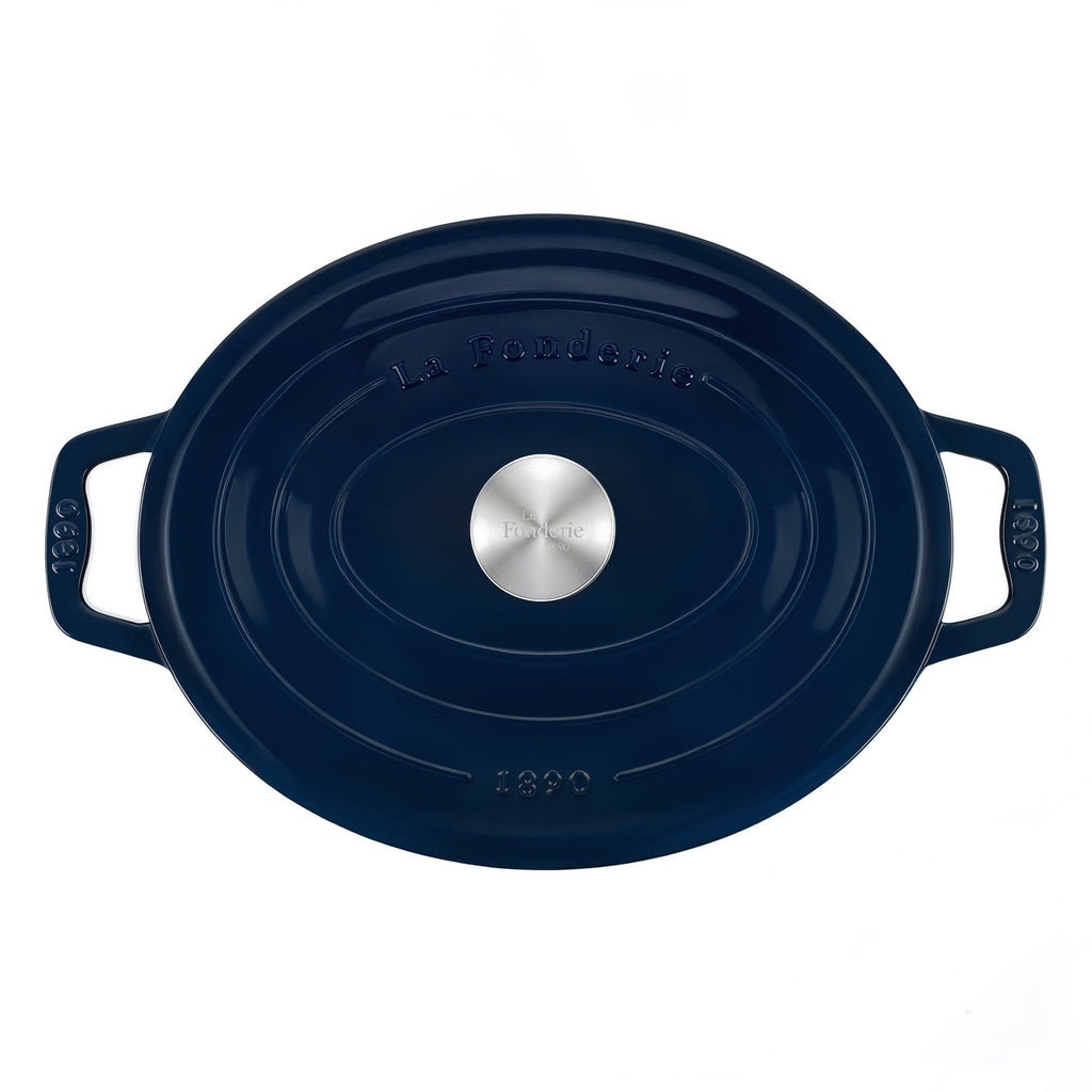 Oval Casserole Dish - Blue