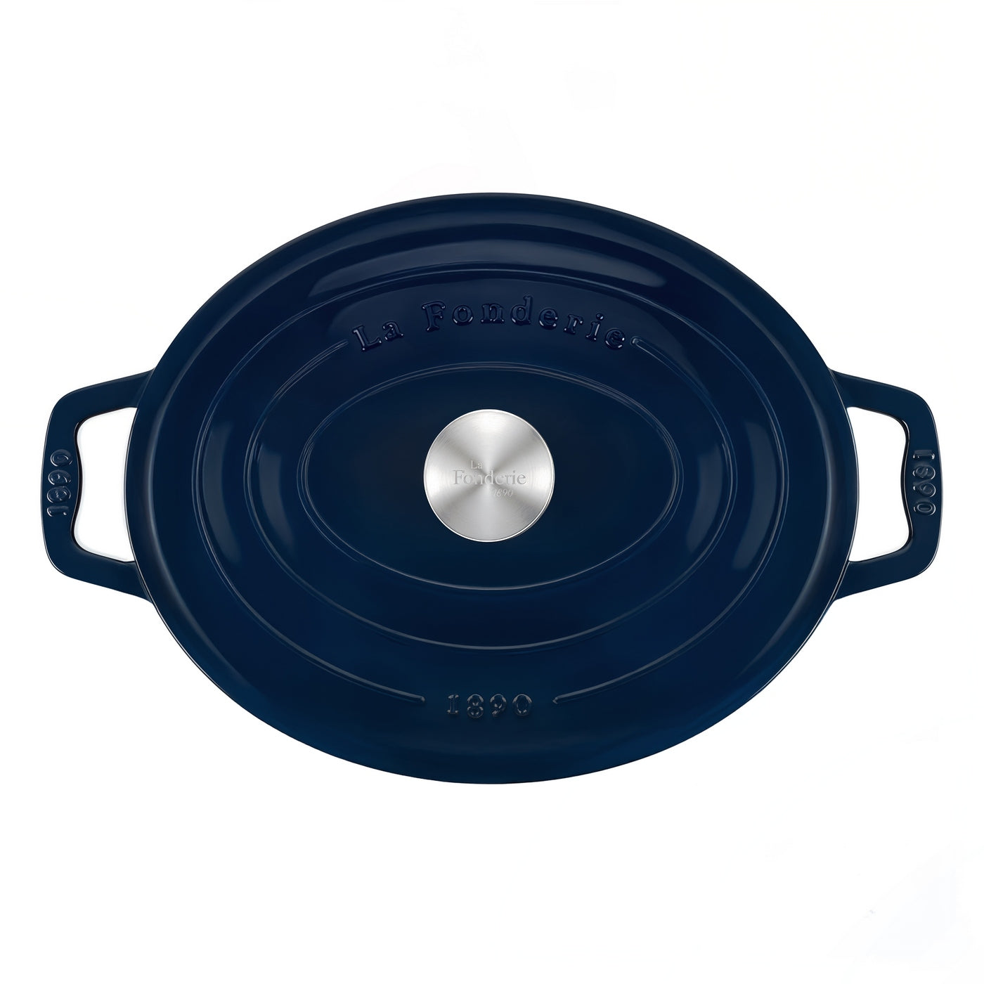 Oval Casserole Dish - Blue