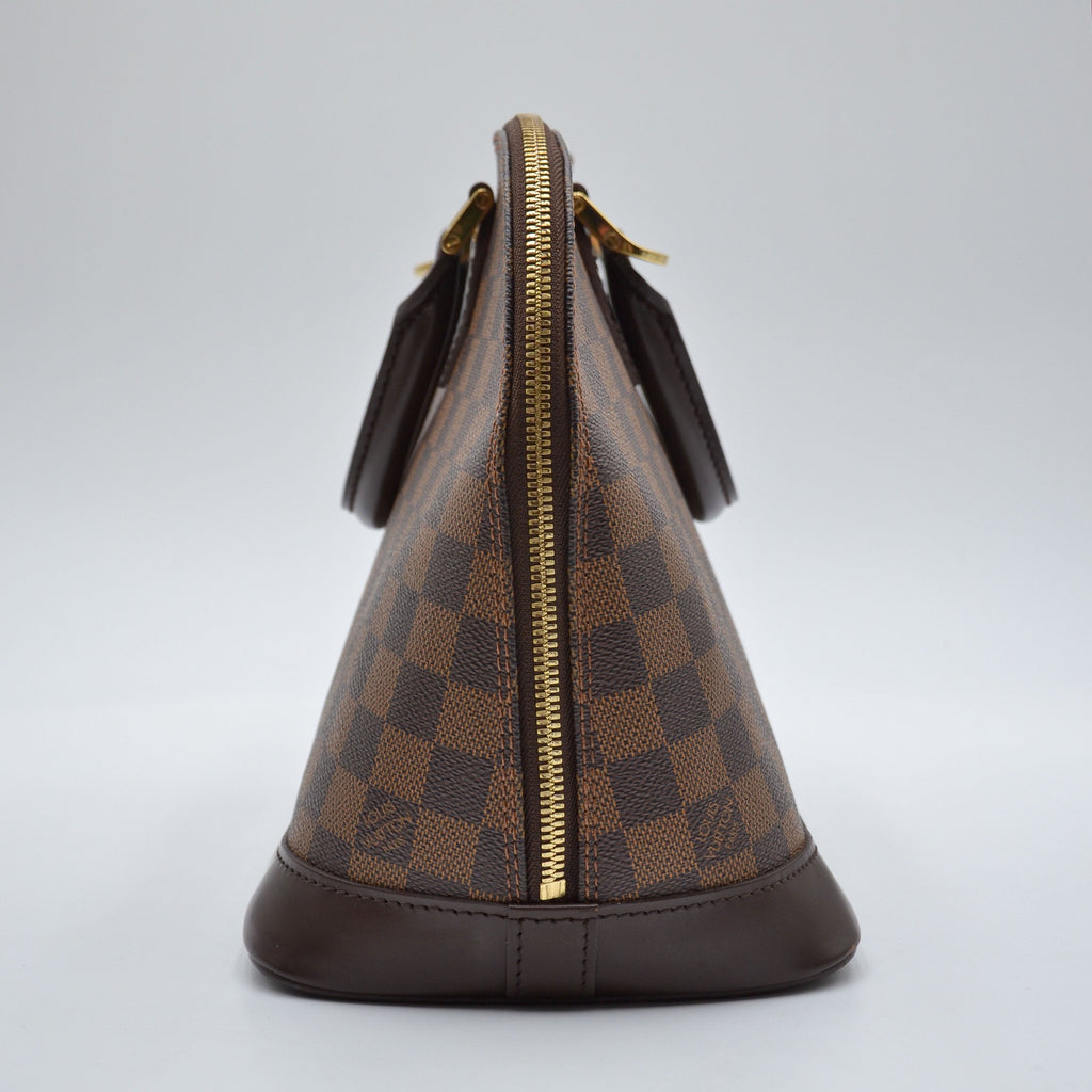 Louis Vuitton Alma PM Damier Ébène Coated Canvas