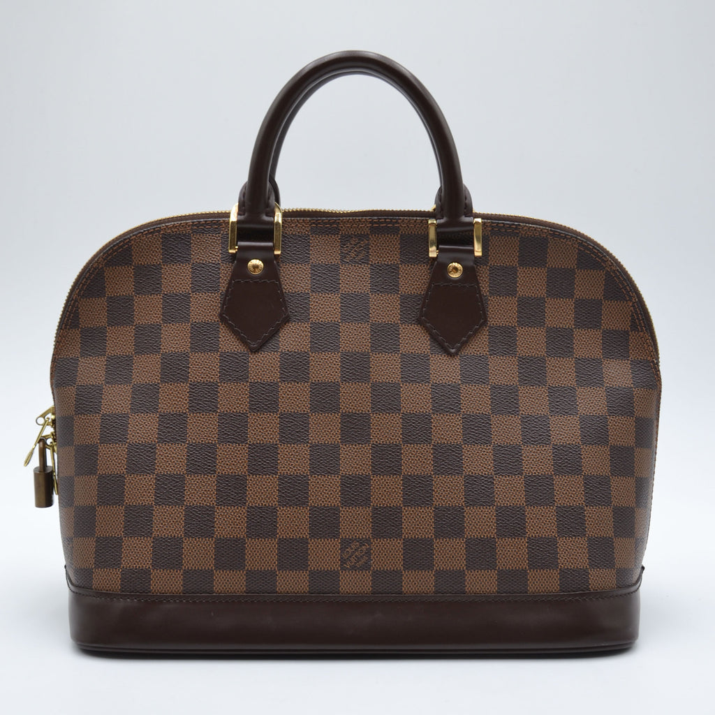 Louis Vuitton Alma PM Damier Ébène Coated Canvas