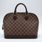 Louis Vuitton Alma PM Damier Ébène Coated Canvas
