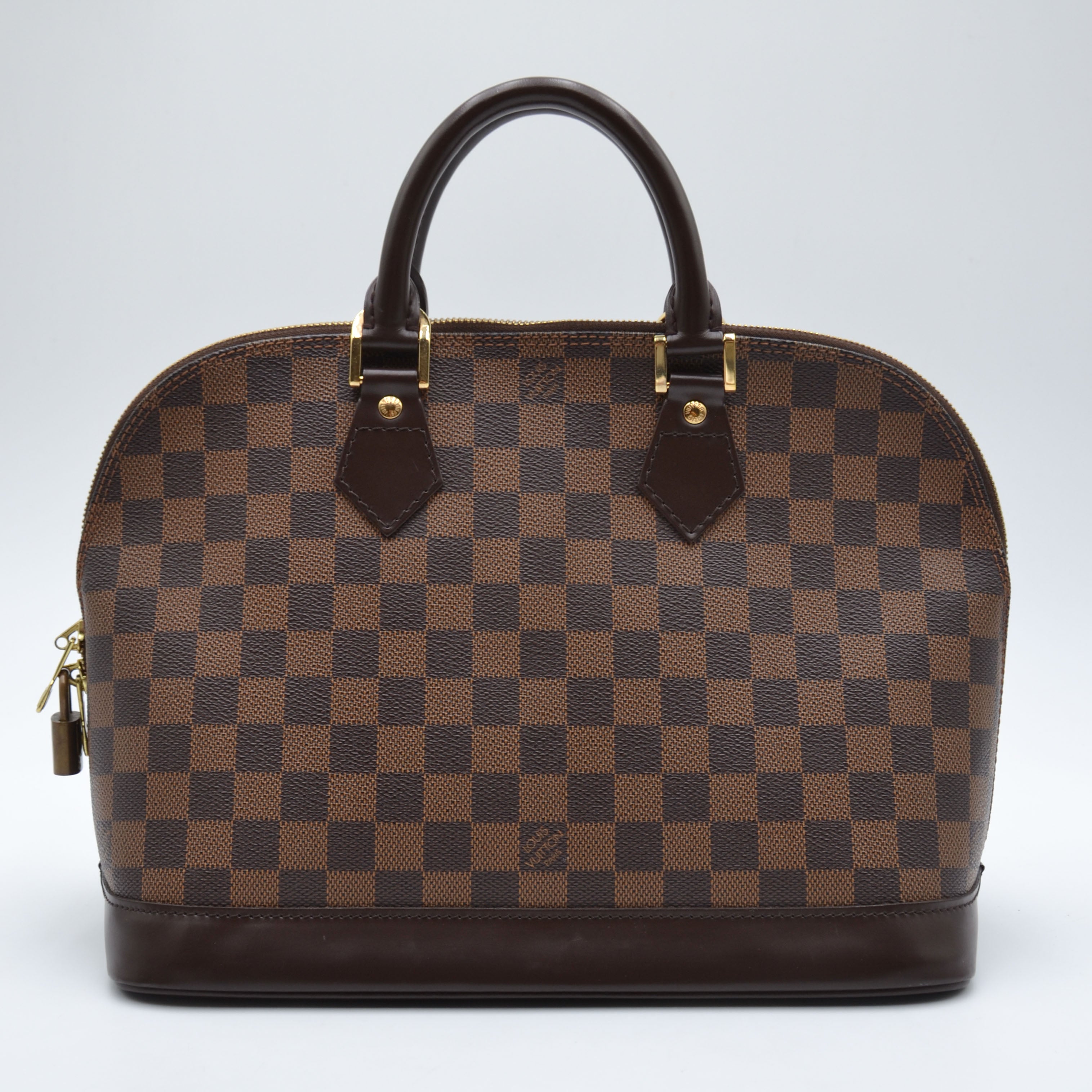 Louis Vuitton Alma PM Damier Ébène Coated Canvas