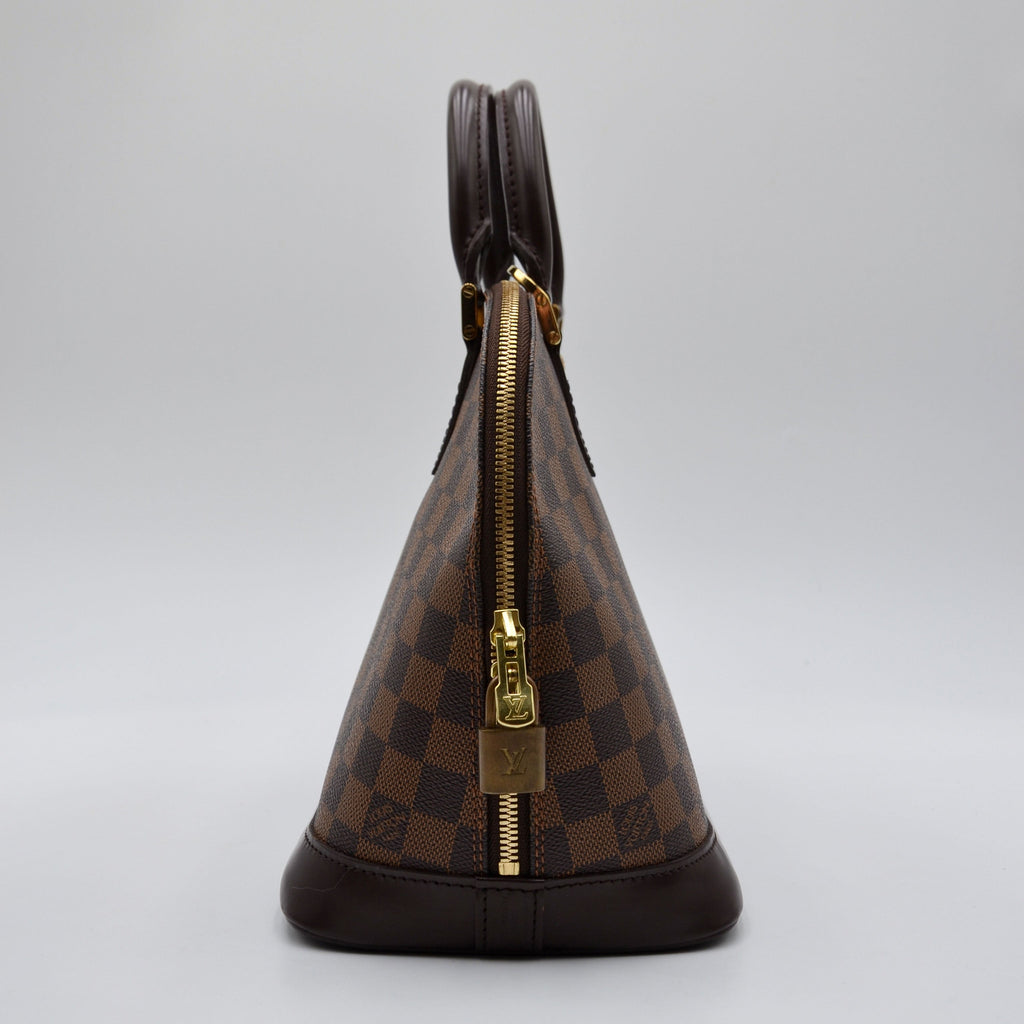 Louis Vuitton Alma PM Damier Ébène Coated Canvas