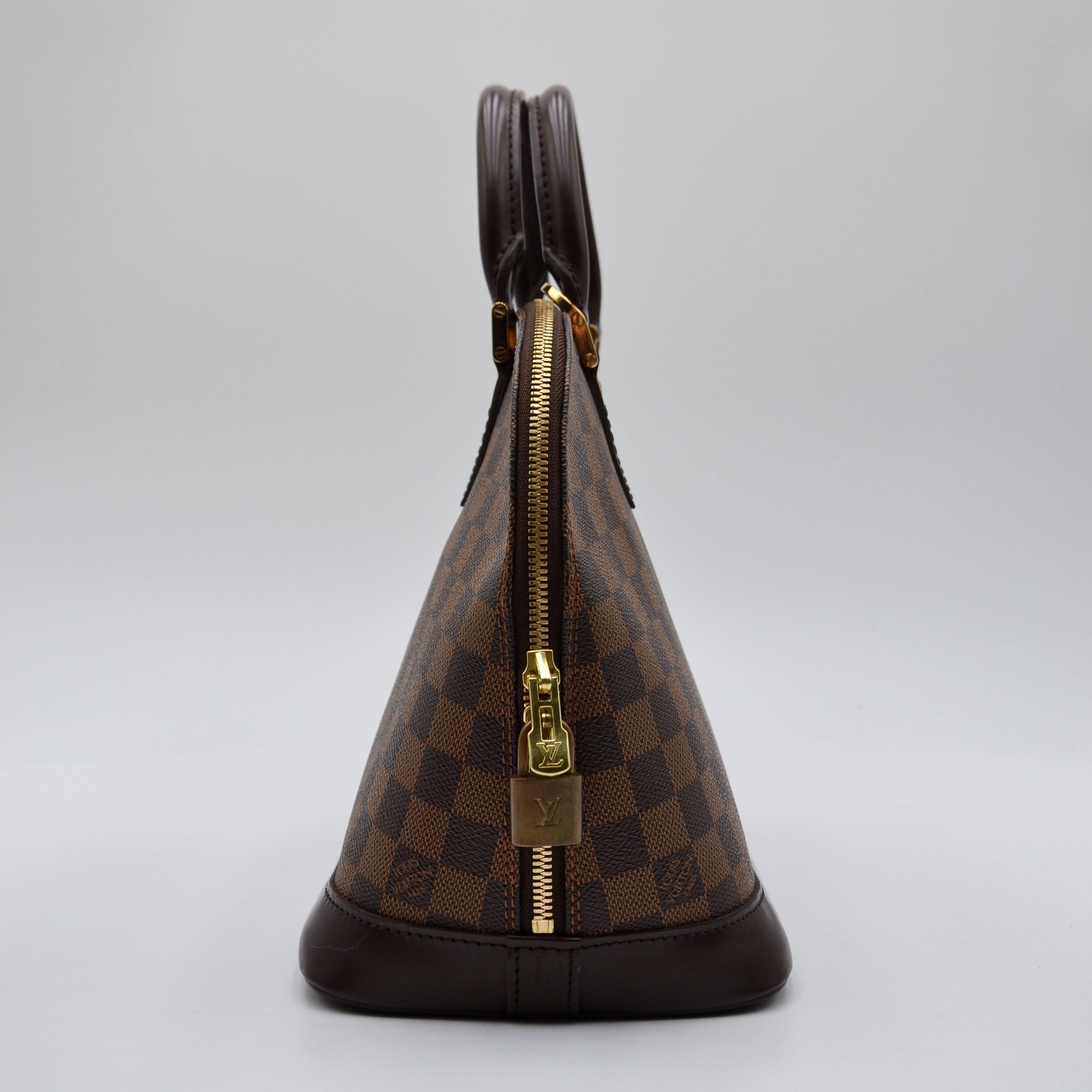 Louis Vuitton Alma PM Damier Ébène Coated Canvas