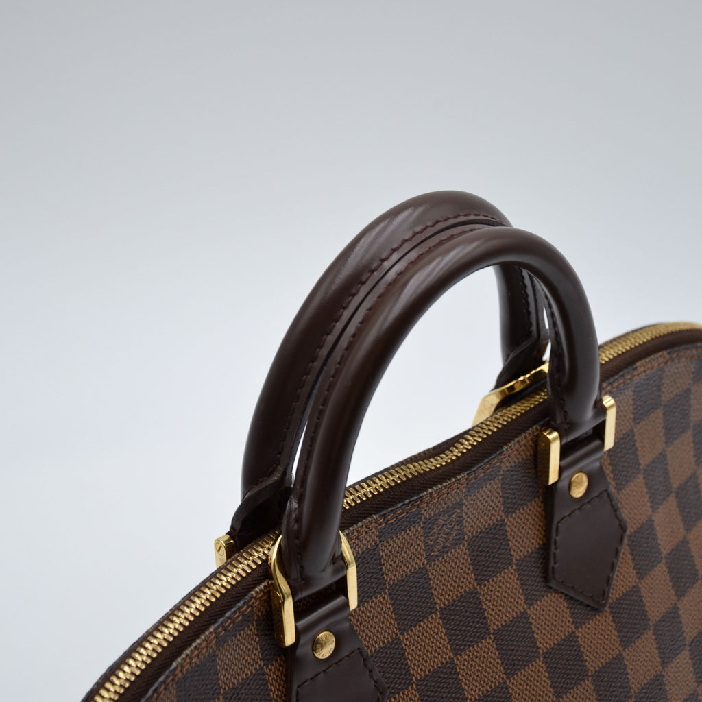 Louis Vuitton Alma PM Damier Ébène Coated Canvas
