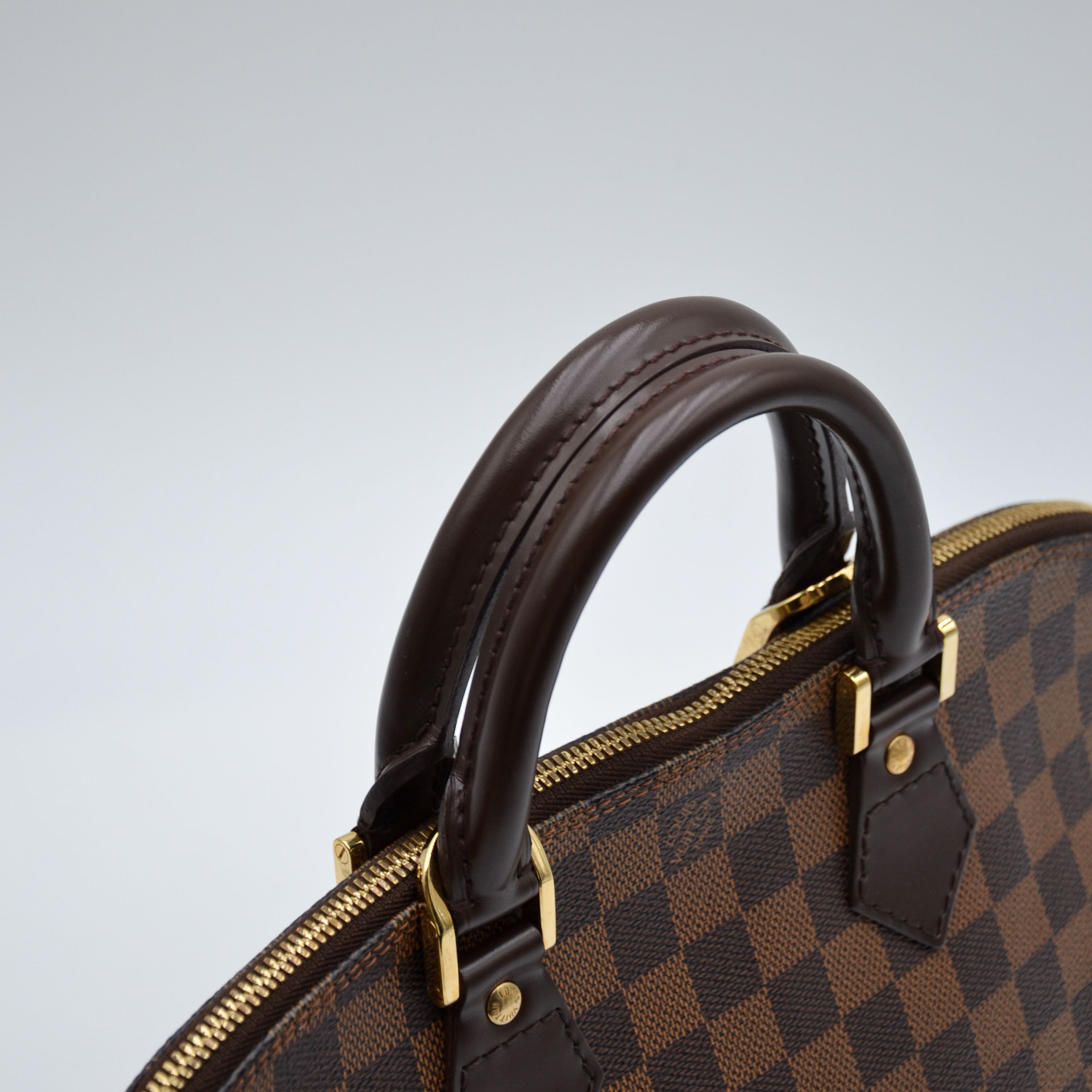 Louis Vuitton Alma PM Damier Ébène Coated Canvas